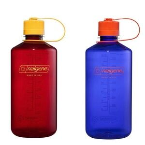 Nalgene 32 fl oz Plastic Water Bottle -
Bundle of Two